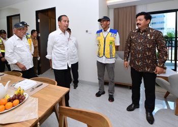Presiden Jokowi Tinjau Tower Hunian ASN di IKN, Tekankan Pengelolaan Digital dan Modern