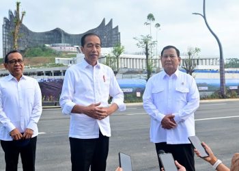 Senin Pagi, Presiden Jokowi dan Menhan Prabowo Tinjau Progres Pembangunan IKN
