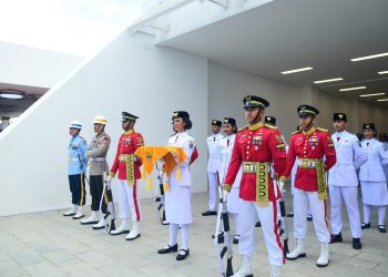 Tim Indonesia Maju Siap Bertugas pada Upacara Penurunan Bendera Sang Merah Putih di IKN