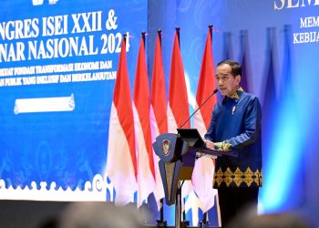 Buka Kongres ISEI XXII, Presiden Jokowi Paparkan Tiga Tantangan