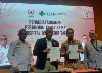 Eka Hospital BSD Resmi Jadi Mitra Medis Resmi KONI Tangerang Selatan