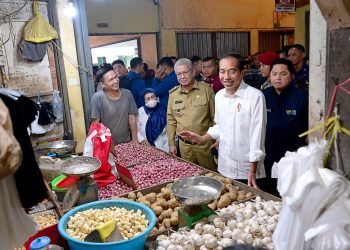 Kunjungi Pasar Mawar Pontianak, Presiden Jokowi: Harga Baik dan Stabil