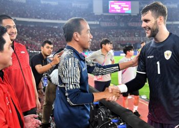 Presiden Jokowi Apresiasi Perjuangan Timnas Indonesia Tahan Imbang Australia 0-0