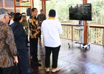 Presiden Jokowi Canangkan Kawasan Wanagama Nusantara di IKN