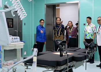 Presiden Jokowi Resmikan Gedung Pelayanan Kesehatan Ibu dan Anak di RS Ngoerah Denpasar