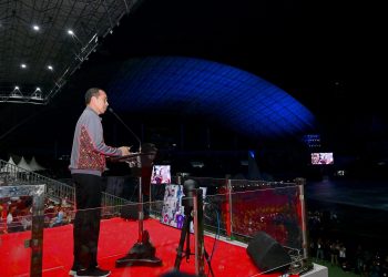 Presiden Jokowi Resmikan Pembukaan PON XXI Tahun 2024 di Aceh