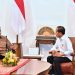 Presiden Jokowi Terima Kunjungan SBY di Istana Merdeka