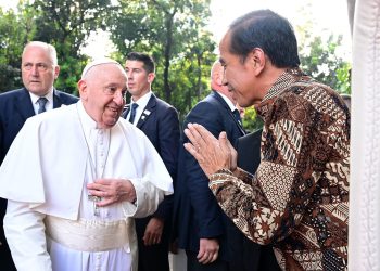 Sambut Paus Fransiskus dalam Misa Suci di GBK, Presiden Jokowi: Semoga Menjadi Berkat bagi Sesama