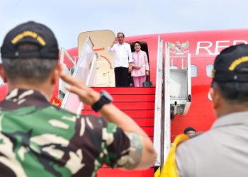 Bertolak ke Kaltim, Presiden Jokowi Akan Hadiri Nusantara TNI Fun Run
