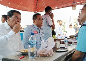 Maesyal Rasyid Berdialog dengan Pedagang Pasar Bukit Gading Balaraja