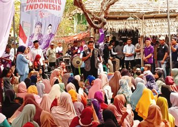 Kampanye di Pakuhaji Maesyal Rasyid Disambut Meriah Ratusan Warga 