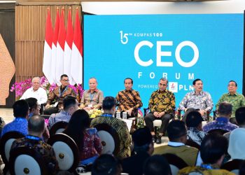 Presiden Jokowi Hadiri Kompas 100 CEO Forum Tahun 2024 di IKN