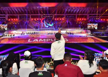 Presiden Jokowi Resmikan Pembukaan Peparnas XVII Tahun 2024