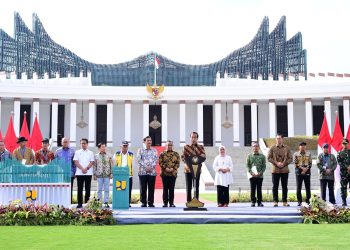 Resmikan Istana Negara di Ibu Kota Nusantara, Presiden Jokowi: Kualitas Bagus