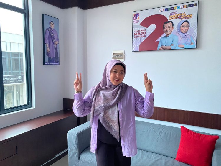 Calon Wakil Bupati Tangerang, Intan Nurul Hikmah.