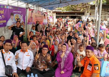 Dihadapan Warga Kosambi, Intan Paparkan Program Unggulan Pembangunan