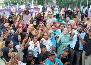 Maesyal Rasyid-Intan Janji Bakal Tuntaskan Persoalan Banjir dan Peningkatan UMKM