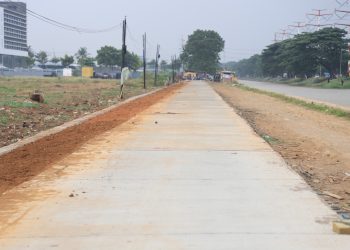 Pembangunan Jalan Baru Bayur-Sangego-Cadas, Solusi Kemacetan dan Penghubung Kawasan Industri