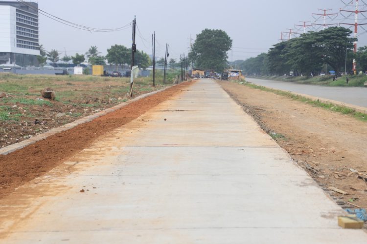 Pembangunan Jalan Baru Bayur-Sangego-Cadas.