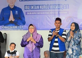 Achmad Baiquni Sebut Maesyal Rasyied-Intan Pasangan Ideal untuk Kabupaten Tangerang