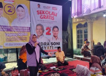 Ratusan Warga Sambut Meriah Kampanye Dialogis Intan Nurul Hikmah di Balaraja