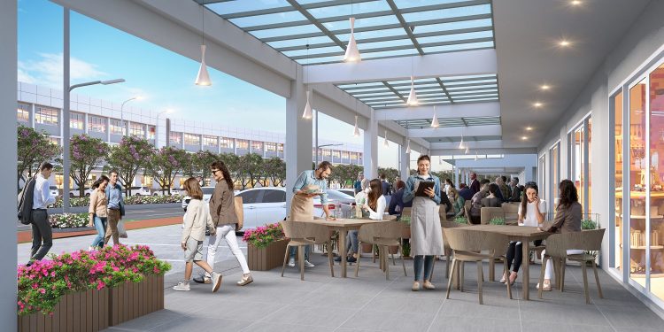 Paramount Petals Hadirkan area komersil Calico Grande’.