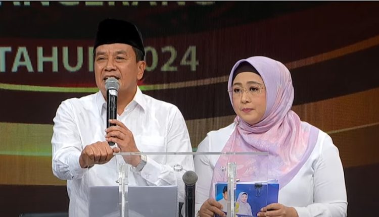 Pasangan calon Bupati-Wakil Bupati Tangerang. (RIK)