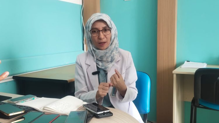 Dokter Gigi Spesialis ortodonti RSU Tangsel, Dr. Alfiyanti Saidah. (RAY)