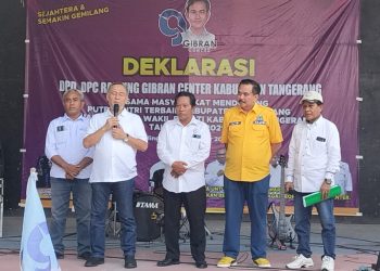 Gibran Centre Deklarasikan Dukungan untuk Maesyal Rasyied Intan di Pilkada Kabupaten Tangerang