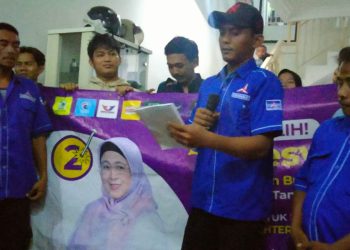 Simpatisan dan Kader PAC Partai Demokrat Kelapa Dua Pindah Haluan Dukung Maesyal – Intan