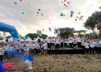 10 Ribu Lebih Peserta Paramount Fun Color Run 2024 Tumpah Ruah di Gading Serpong
