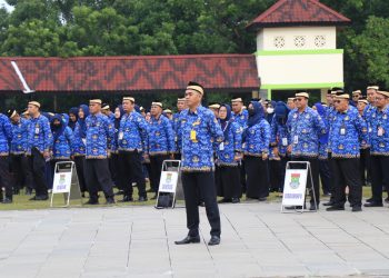 Peringatan HUT ke-53 KORPRI, Plh Sekda Tangerang Ingatkan Hal Ini ke ASN
