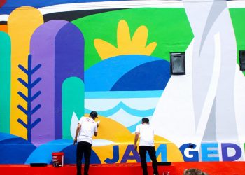 Mural Berwarna di Kalipasir, Upaya Nippon Paint Tingkatkan Ekonomi Lokal dan Daya Tarik Wisata