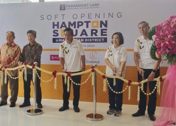 BerKonsep Lifestyle Mall Modern, Hampton Square @ Manhattan District Gading Serpong Resmi Dibuka