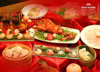 Hotel Santika BSD City Rayakan Imlek 2025 dengan Hidangan Lezat dan Hiburan Menarik