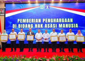 Tangsel Raih Penghargaan Kota Peduli HAM dari Kanwil KemekumHAM Banten