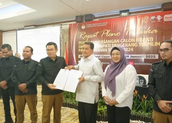 Raih 65,14 Persen Suara, KPU Tetapkan Maesyal-Intan Pemenang Pilkada Kabupaten Tangerang