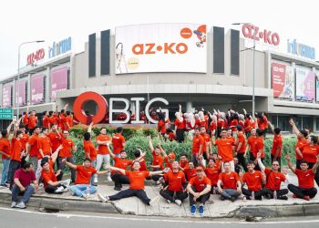AZKO Qbig BSD Gelar Senam Bersama Pelanggan Setia
