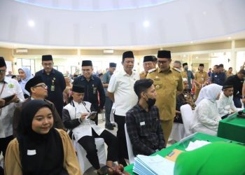 Semarak HUT Kota Tangerang ke-32, Puluhan Pasangan Suami Istri Ikuti Isbath Nikah