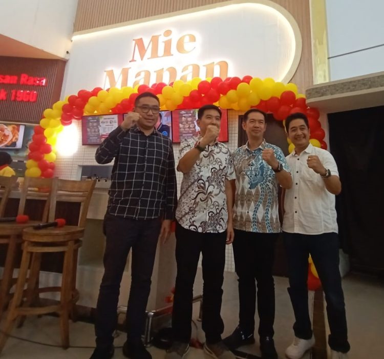 Peresmian cabang ke-27 Mie Mapan di Supermal Lippo Karawaci, Tangerang.