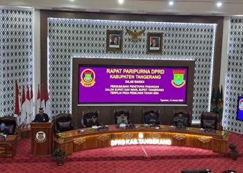 Rapat Paripurna DPRD Kabupaten Tangerang Tetapkan Pemimpin Baru untuk Periode 2025-2030