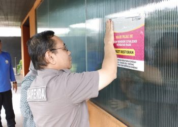 Restoran Parison di Gading Serpong Ditempeli Stiker Akibat Tunggakan Pajak