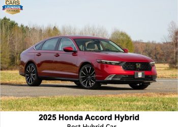 Honda Accord Hybrid dan Turbo Raih Penghargaan Midsize Car Terbaik 2025