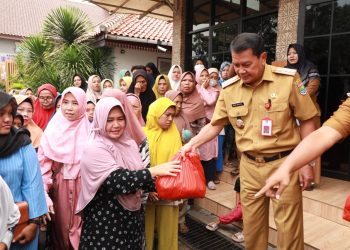 Gerakan Pangan Murah Digelar di Balaraja, Bupati Maesyal Rasyid Pastikan Kebutuhan Warga Terpenuhi