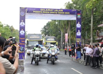 Diberangkatkan dengan 46 Bus, 2.553 Warga Tinggalkan Kabupaten Tangerang