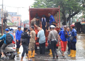 Banjir di Kota Tangerang, BPBD Kerahkan Tim Evakuasi