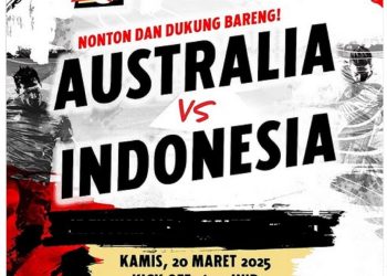 Dukung Timnas! Ini Tempat Nobar Australia vs Indonesia di Tangerang