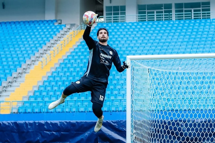 Kiper PSS Sleman Alan Bernadon. (sumber foto: liputanindonesia)