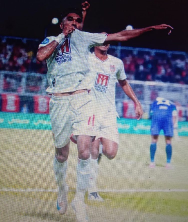 Pemain Malut United, Rival Lastori. (ig @malutunitedfc)