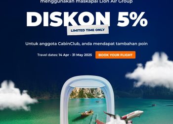 Cara Dapat Harga Termurah Tiket Lion Air Group? Cek Promo dan Fitur BookCabin